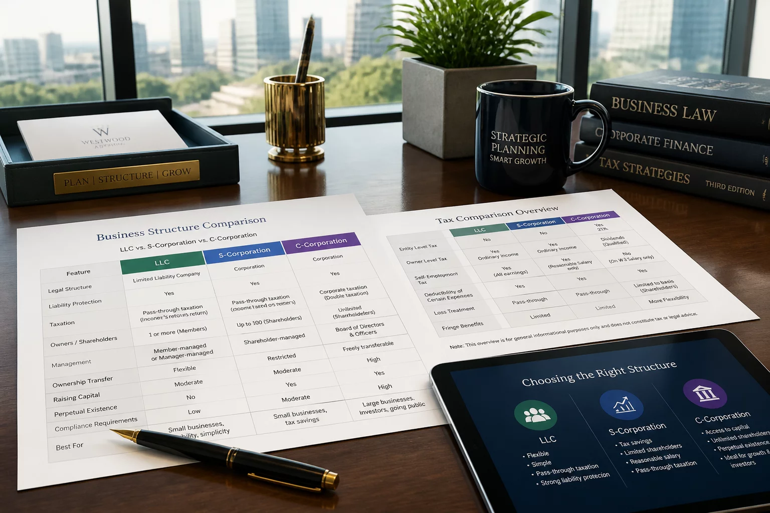Choosing the Right Entity Structure - Accruloom Guide